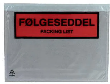 Docustick Standard delivery note pocket w/print C6 165 mm x 122 mm